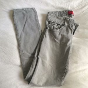 Light grey denim guess pants